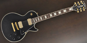 BURNY RLC-55 BLK Electric Guitar *NEW* Free Shipping From Japan