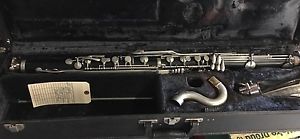 Vito Restone bass Clarinet Used Condition Sold As Is