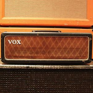 Vintage 1964 Vox AC50 Two Channel 'Small Box' Grey Panel JMI Amplifier SERVICED