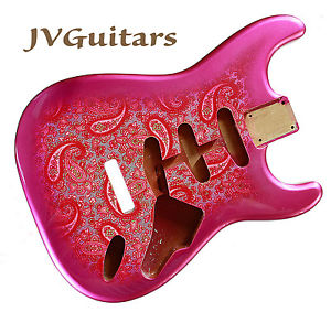 1969 Paisley STRAT   Classic Pink Paisley  NOS BODY ORDER YOURs WoW!   JVGuitars
