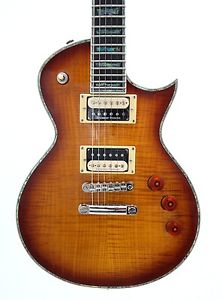 ESP LTD EC-1000FM Amber Sunburst ASB Electric Guitar