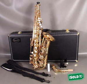 NEW JULIUS KEILWERTH ST 90 ALTO SAXOPHONE w/ STRAP MOUTHPIECE CARRY CASE + MORE