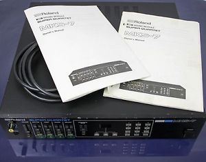 ROLAND MKS-7 Super Quartet Vintage Analog Synthesizer Manuals Juno-106 TR-707