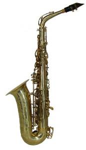 LA Sax Big Lip Series "X" Alto Saxophone - Unpolished Brass