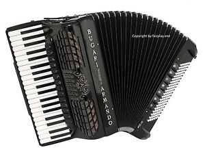 Akkordeon Bugari Armando Artist Cassotto, 443Hz,  top Zustand, A Mano