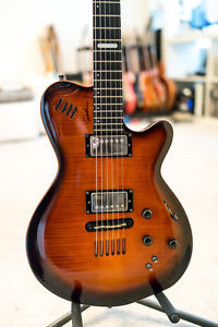 2011 GODIN LGX-SA // AA flame top // piezo // synthesizer // Seymour Duncan
