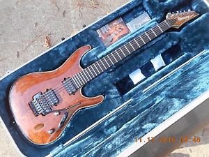 Super Clean 2015 Ibanez Iron Label SIX20DBG-NT Electric Guitar w/OHSC