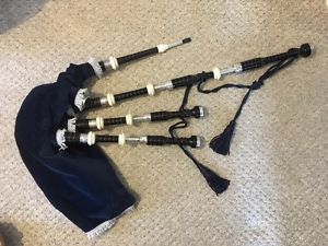 Bagpipes Half Silver