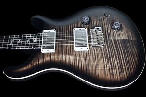 2014 PAUL REED SMITH PRS CUSTOM 22 10 FLAME TOP, BIRDS & 57/08 PICKUPS ~CHARCOAL