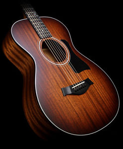 Taylor 322e Mahogany Top 12-Fret GC Acoustic-Electric Guitar Shaded Edgeburst