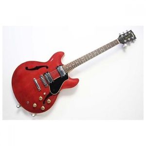 Yamaha SA-700 Japan Vintage Cherry Red Semi Hollow Body Used Electric Guitar F/S