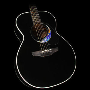 Used 2008 Takamine Limited Edition Crescent Earth Acoustic-Electric Guitar Black