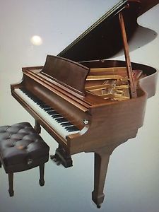 Stunning  Steinway & Sons Model L Mahogany Grand Piano Made In 1996