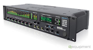 Motu 896 MK3 Hybrid Firewire Sound Card Interface USB2 Warranty Italian 2 Years