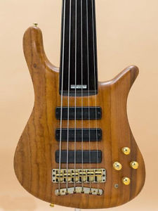 1991 Warwick Streamer Stage II Fretless 6st Free Shipping Electric Bass