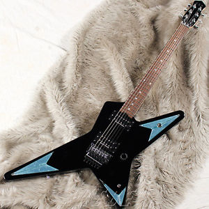 ESP RANDOM STAR -THE BLACK STAR- New    w/ Hard case