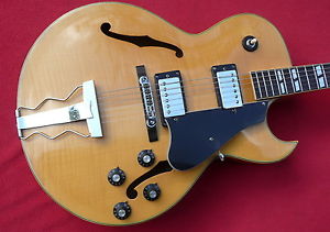 Greco N50 ES175 Replica by Fujigen 1975 Japan Vintage + Hard Case