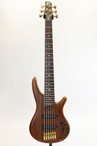 Ibanez SR1206 JB Type 6String Natural Mahogany Body Used Electric Bass Guitar JP