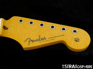 * USA Fender ERIC JOHNSON Stratocaster Strat NECK 12" Radius Maple Nitro #332