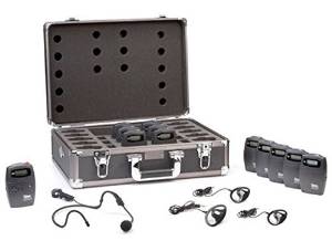 15-Person Portable RF System (72 MHz) for Assistive Listening & Tour Groups | LS-07-072