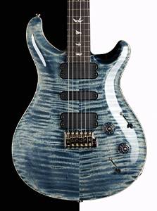 2015 PRS 513 Electric Guitar, Faded Whale Blue, East Indian RW Neck