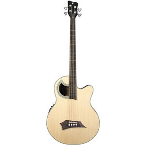 Warwick RockBass Alien Deluxe 4-String Acoustic-Electric Bass Guitar Natural