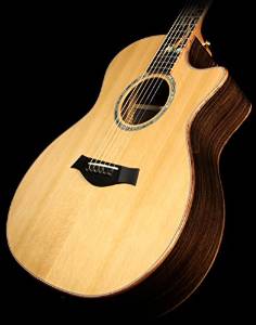 Taylor Custom Shop BTO Grand Auditorium Indian Rosewood Acoustic/Electric Guitar Natural