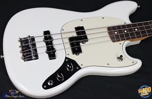 Fender Mustang Bass PJ, Sonic Blue, NEW! Precision Jazz #36991
