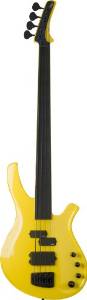 Parker Maxx Fly Bass Series PB12CLY 4-Strings Bass Guitar, Candy Lemon Yellow