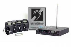 Listen Technologies LS03-072 FM System w/ 4 Receivers