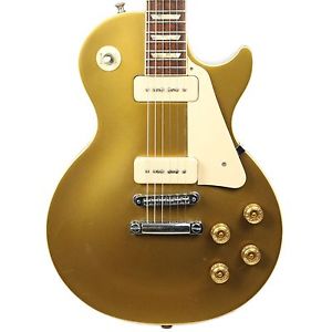 RARE 1991 GIBSON HALL OF FAME EDITION LES PAUL ALL GOLD FINISH WITH GOLD TOP
