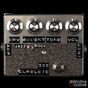 NEW SHIN'S MUSIC DUMBLOID 335 HANDMADE DUMBLE OVERDRIVE PEDAL GREY HAMMER FINISH