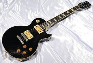 Greco EG900B 1977 Black Used Electric Guitar Les Paul type Free Shipping EMS