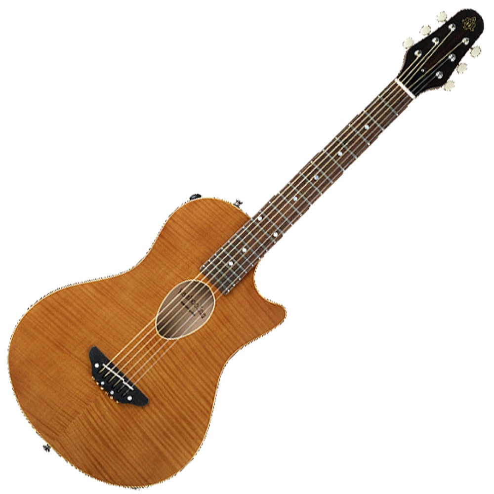 ESP BambooInn-CE Natural Acoustic Electric Guitar w/Piezo Pickup