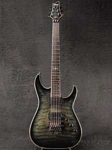 SCHECTER AD-C-1-FR-HR-HB-Trans Black Burst- 2014 Electric Free Shipping