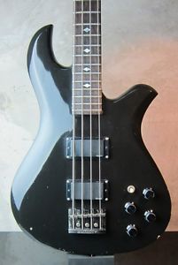 B.C.Rich USA Eagle Bass 80's EMG Black 1980 Made Used Electric Bass Guitar Japan