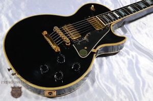Gibson 2002 Les Paul Custom / Ebony Black Electric Free Shipping
