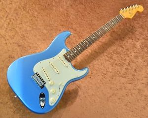 Fender Mexico Classic 60s Stratocaster Blue Free shipping Guitar Bass #E986