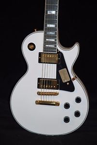 GIBSON LES PAUL CUSTOM Alpine White -PRE-OWNED