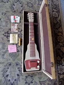 1954 Gibson BR-9 Lap Steel electric guitar CREME FINISH adjustable pole pieces