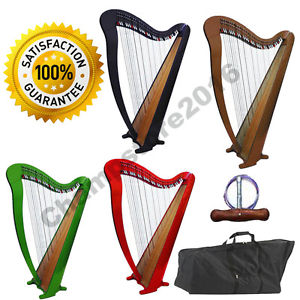 Rosewood 36 string lever Celtic harp Available 4 Colors