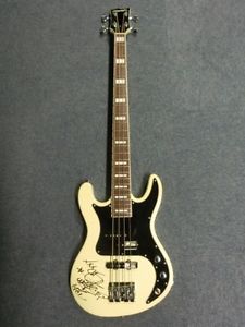 Edwards E-AK-125 WH Meiki Model White Ash Body 2009 Used Electric Bass Guitar JP