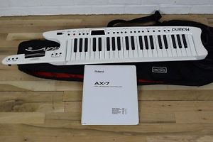 Roland AX-7 keytar keyboard controller MINT! w/ case-used synth for sale