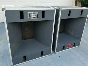 2 70's Jbl 4560R CABINETS W/ RCF 15" WOOFERS  & 2 Cabinet with RCF 12" Mid .