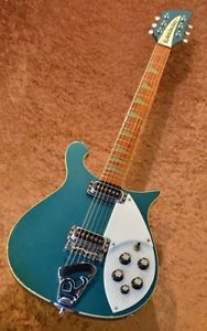 Rickenbacker 620 TQ Blue w/hard case Free shipping Guitar Bass from Japan #E955