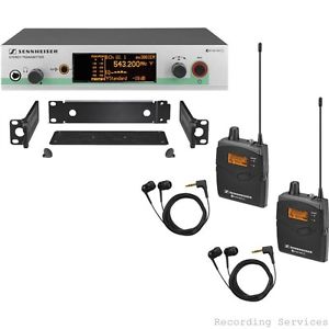Sennheiser ew 300 2IEM G3 In-Ear Wireless Monitor System  EW300 EW300iem IEM
