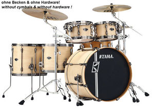 Tama Superstar Hyperdrive Drum Kit LTD ML62HZBNSA-MNW Natural White Ash