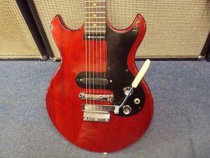 Gibson Melody Maker Electric Guitar Vintage 1965 U.S.A Clean Shape CHERRY RED !