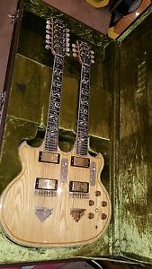 Ibanez Artwood Twin neck 2670 original 1979 guitar not a reissue
