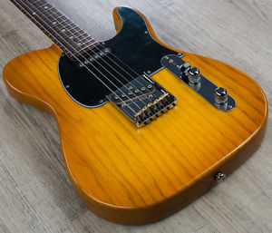 G&L USA ASAT Classic Electric Guitar Rosewood Fretboard Honeyburst + Case